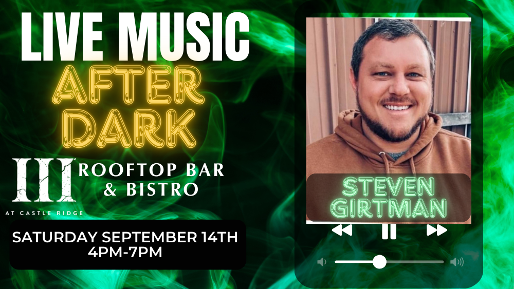 III Rooftop Bar & Bistro LIVE Music After Dark With Steven Girtman