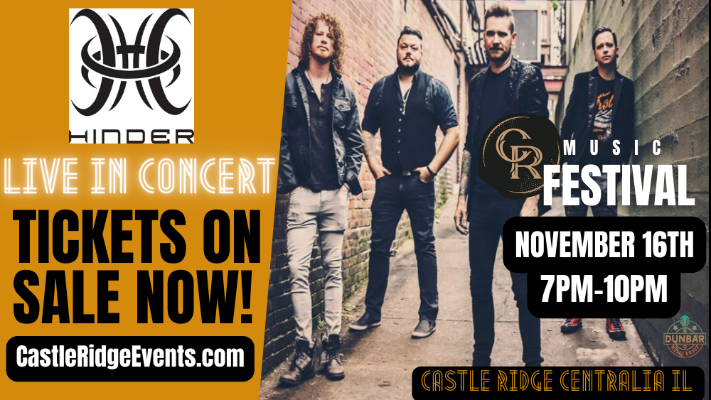 HINDER – LIVE IN CONCERT @Castle Ridge