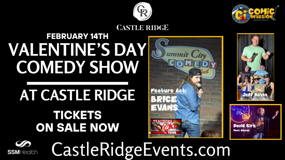 Valentine’s Day Comedy @Castle Ridge