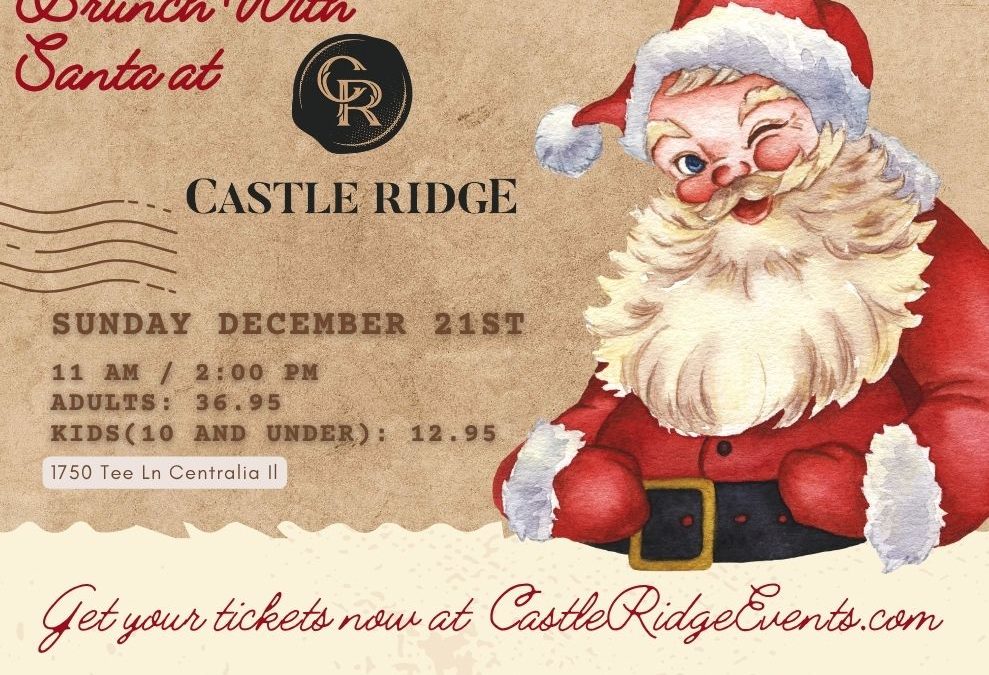 12:30PM Brunch With Santa @ Castle Ridge 2025