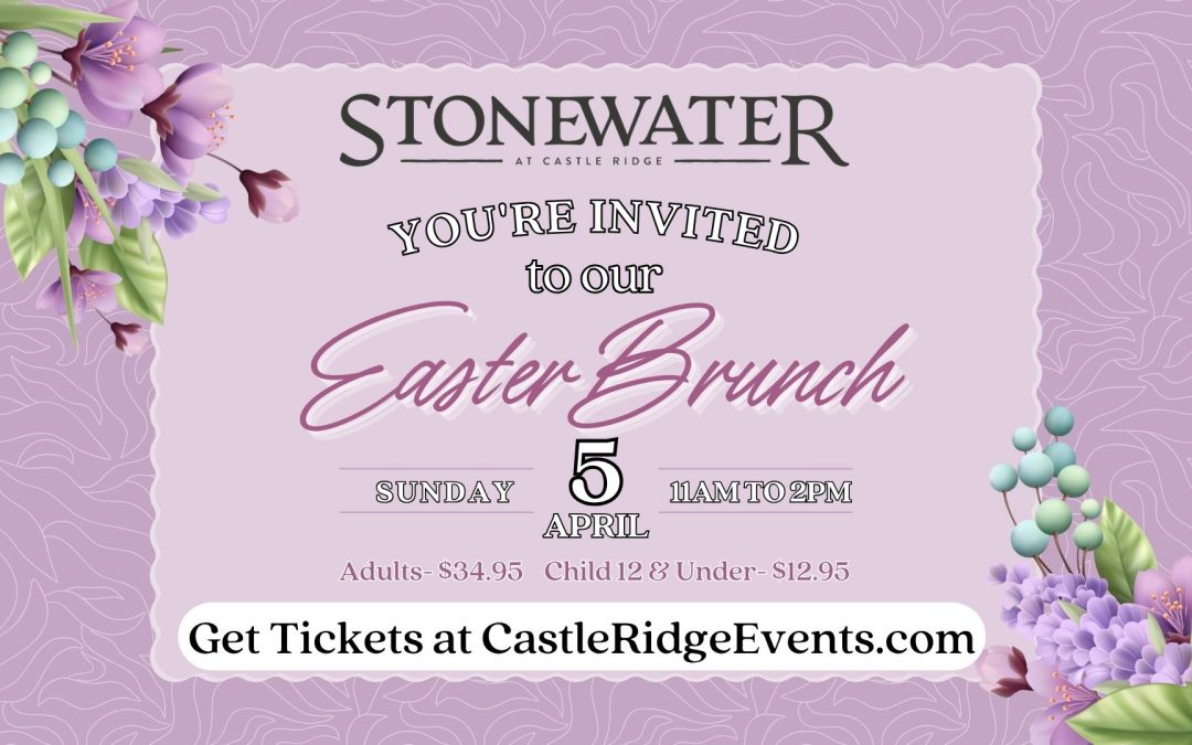 11:30AM Easter Brunch @ Castle Ridge