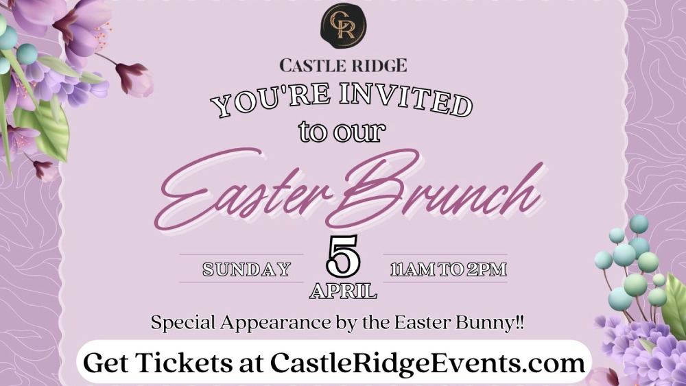 12:30PM Easter Brunch @ Castle Ridge