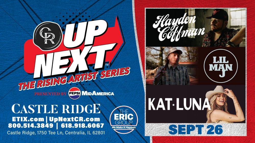 UP NEXT: The Rising Artist Series SEPT 26TH